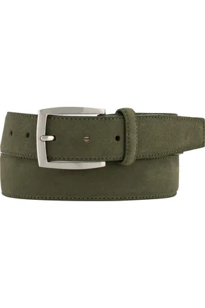 Lindenmann Herren Gürtel Veloursleder