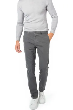 HUGO BOSS Herren Hose gemustert Slim Fit