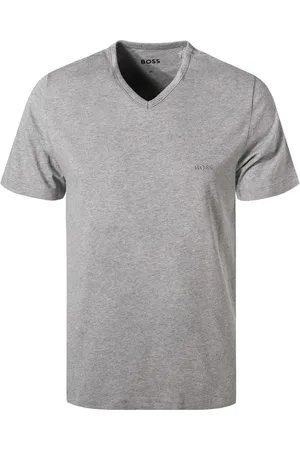 HUGO BOSS Herren T-Shirts Reine Baumwolle unifarben