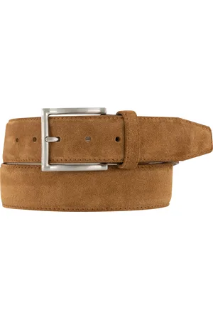 Lindenmann Herren Gürtel Veloursleder