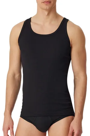 Schiesser Herren Feinripp Shirt Reine Baumwolle unifarben