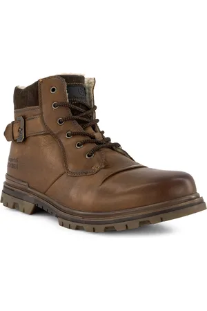 Bugatti Herren Schnürboots Glattleder