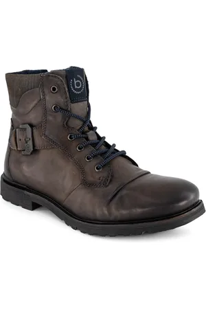 Bugatti Herren Schnürboots Glattleder