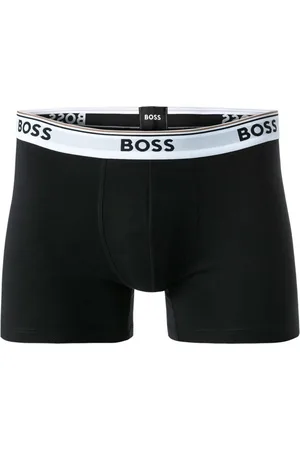 HUGO BOSS Herren Trunks Baumwolle & Mix unifarben