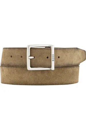 HUGO BOSS Herren Gürtel Veloursleder