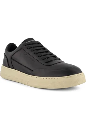 Emporio Armani Herren Sneaker Glattleder