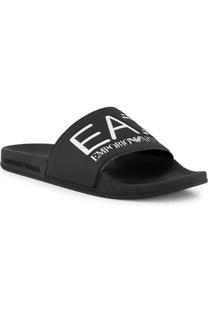 EA7 Herren Pantoletten Gummi