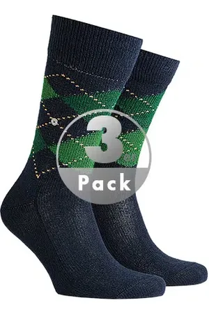 Burlington Herren Socken Mikrofaser/Funktion Gemustert