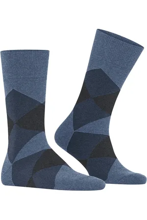 Burlington Herren Socken Baumwolle & Mix Gemustert
