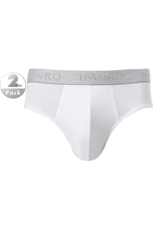 Hanro Herren Slips Baumwolle & Mix unifarben