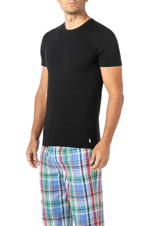 Ralph Lauren Herren T-Shirts Reine Baumwolle unifarben
