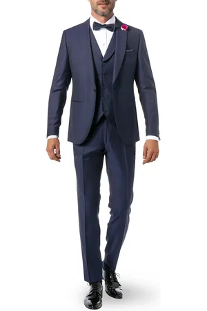 Cg Herren Anzug Slim Fit