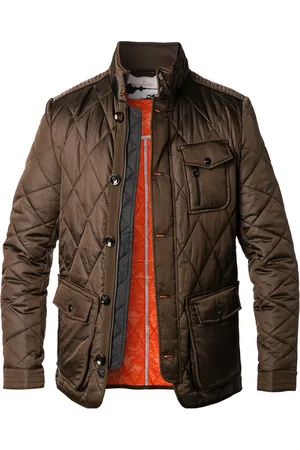 handstich Herren Steppjacke unifarben