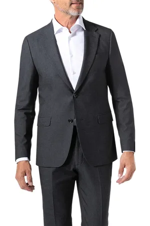 Strellson Herren Sakko meliert Slim Fit