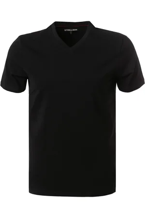 Strellson Herren T-Shirts Baumwolle & Mix unifarben
