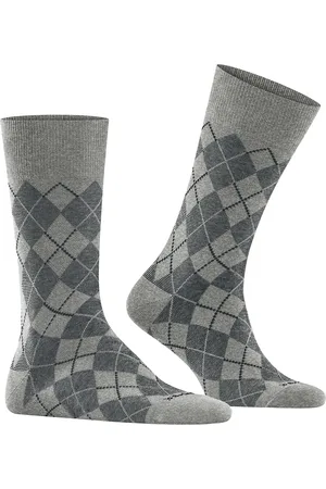 Burlington Herren Socken Baumwolle & Mix Gemustert
