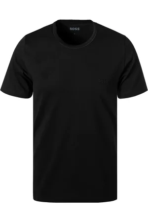 HUGO BOSS Herren T-Shirts Reine Baumwolle unifarben