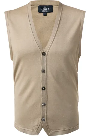 Hackett Herren Strickweste unifarben