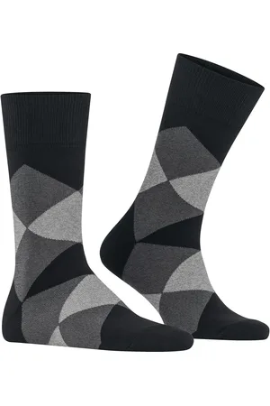 Burlington Herren Socken Baumwolle & Mix Gemustert