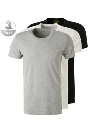 Ralph Lauren Herren T-Shirts Reine Baumwolle unifarben