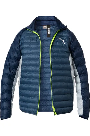 PUMA Herren Steppjacke Mikrofaser/Funktion unifarben
