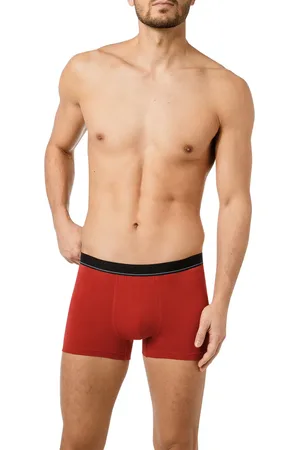 Bugatti Herren Trunks Baumwolle & Mix unifarben