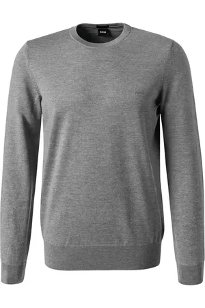 HUGO BOSS Herren Pullover unifarben