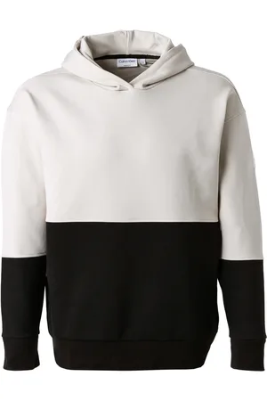 Calvin Klein Herren Hoodie unifarben Comfort Fit
