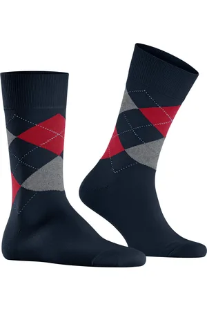 Burlington Herren Socken Baumwolle & Mix Gemustert