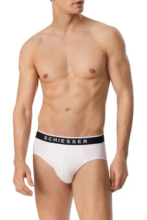 Schiesser Herren Rio-Slip Baumwolle & Mix unifarben