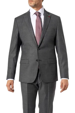 Roy Robson Herren Sakko meliert Slim Fit