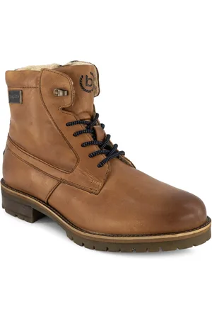 Bugatti Herren Schnürboots Glattleder