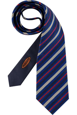 Missoni Herren Krawatte College-Streifen