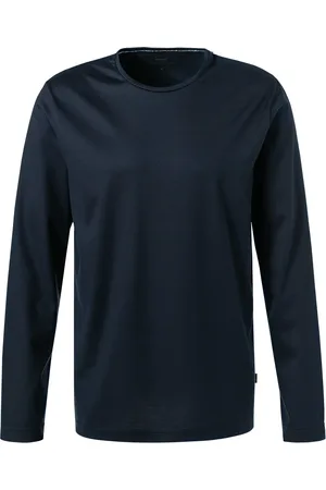 Calida Herren Longsleeve Reine Baumwolle unifarben