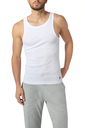 Ralph Lauren Herren Tanktops Reine Baumwolle unifarben