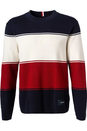 Tommy Hilfiger Herren Pullover Gestreift