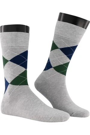 Burlington Herren Socken Baumwolle & Mix Gemustert