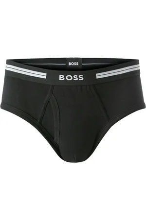 HUGO BOSS Herren Slip Reine Baumwolle unifarben