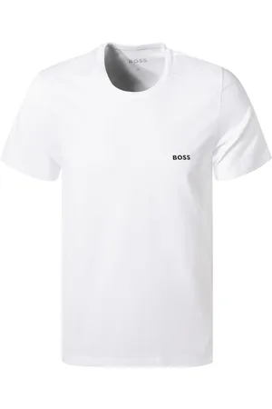 HUGO BOSS Herren T-Shirts Reine Baumwolle unifarben