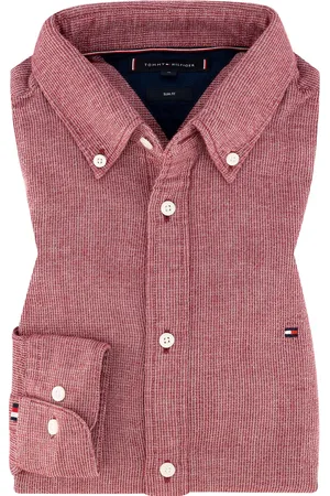 Tommy Hilfiger Herren Hemd meliert Slim Fit