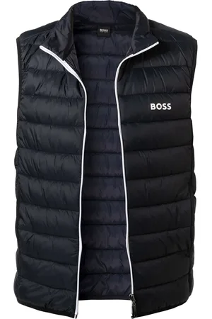 HUGO BOSS Herren Steppweste unifarben