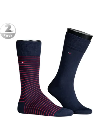 Tommy Hilfiger Herren Socken Baumwolle & Mix Gestreift
