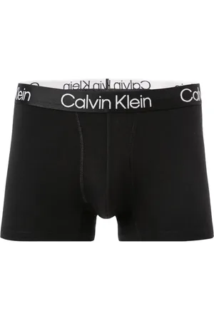 Calvin Klein Herren Trunks Baumwolle & Mix unifarben