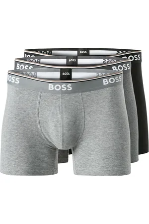 HUGO BOSS Herren Trunks Baumwolle & Mix unifarben