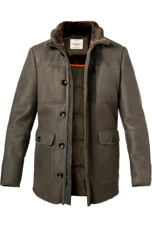 handstich Herren Jacken unifarben