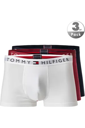 Tommy Hilfiger Herren Trunks Baumwolle & Mix unifarben