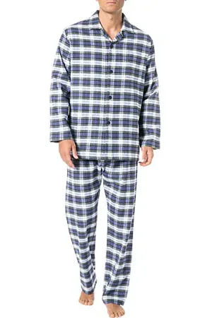 Novila Herren Pyjama Flanelle Kariert