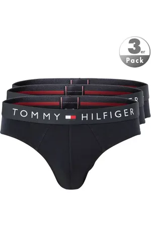Tommy Hilfiger Herren Slips Baumwolle & Mix unifarben