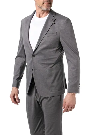 Baldessarini Herren Sakko meliert Slim Fit