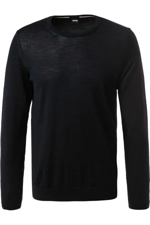 HUGO BOSS Herren Pullover unifarben